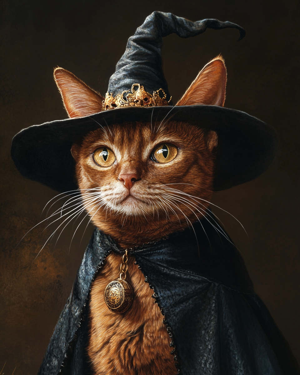 Halloween Witch Abyssinian