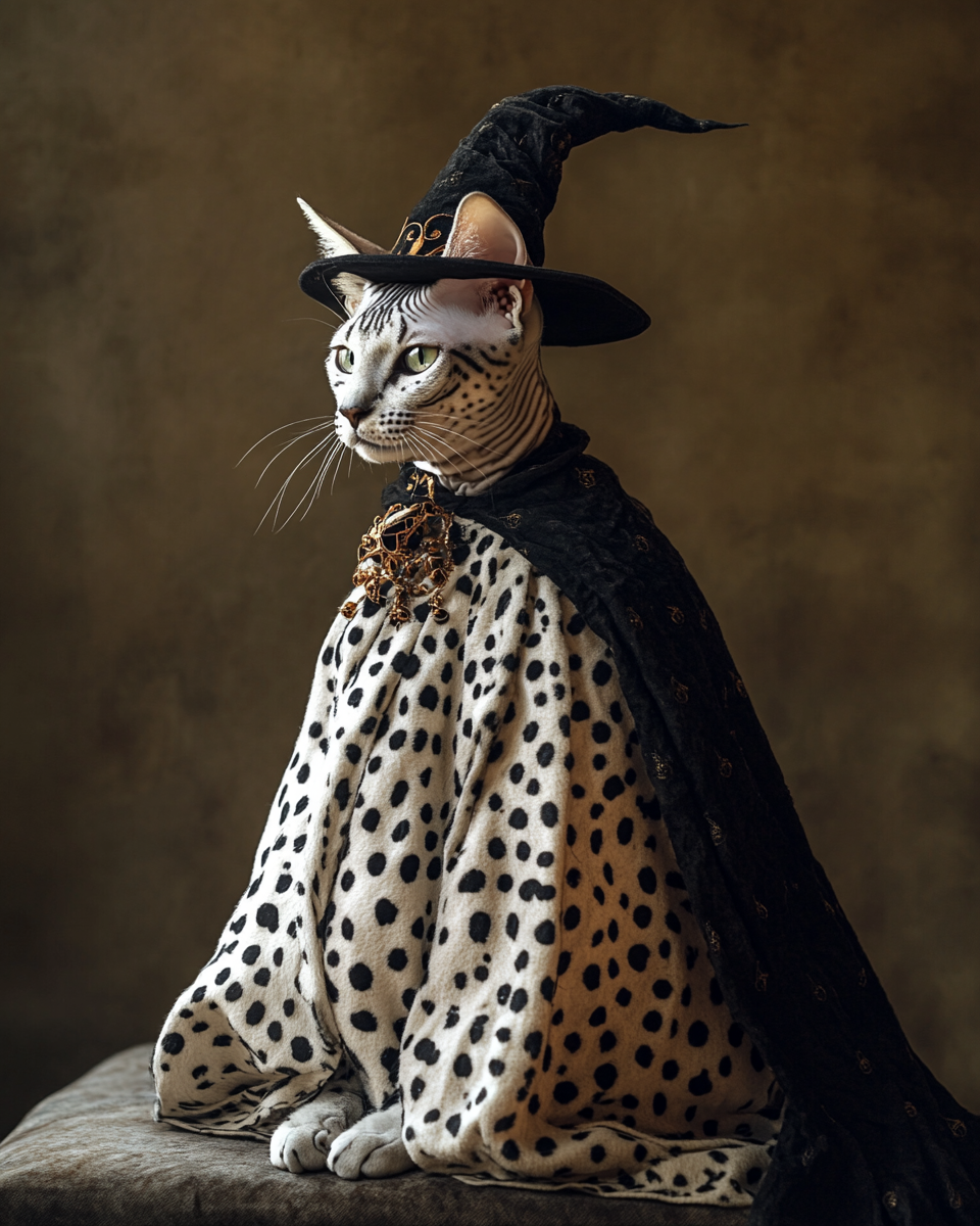 Halloween Witch Egyptian Mau