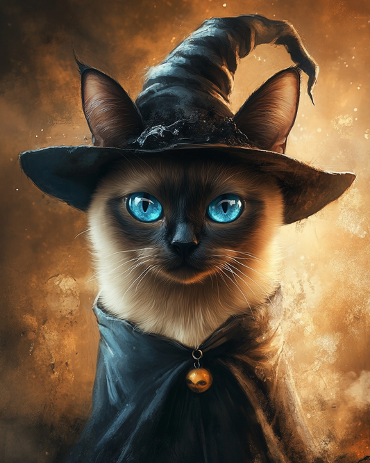 Halloween Witch Siamese