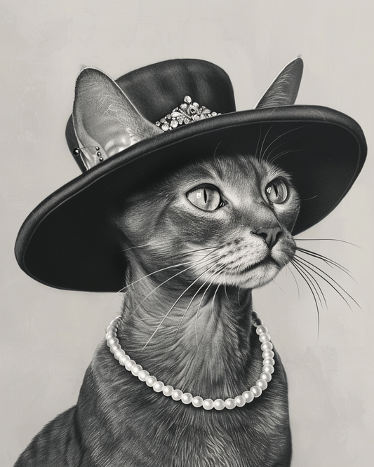 Cats in Hats Abyssinian