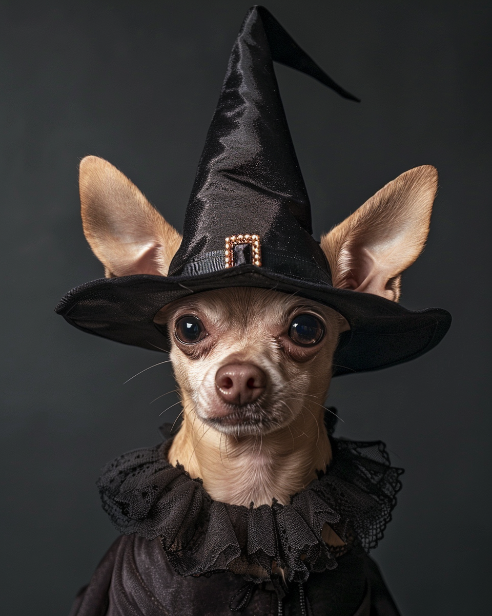 Halloween Witch Chihuahua