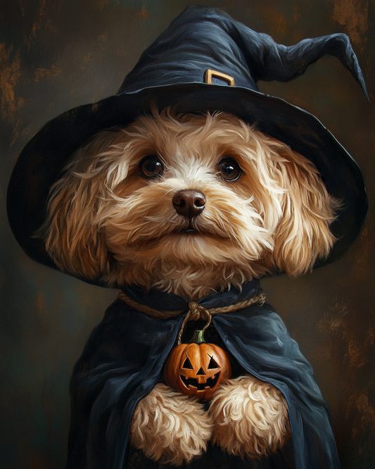 Halloween Witch Havanese