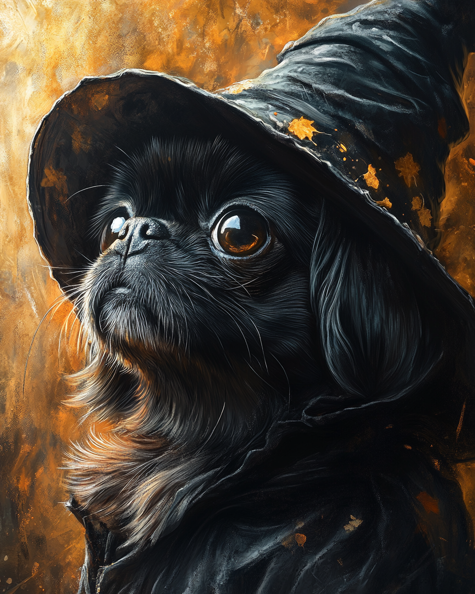 Halloween Witch Pekingese