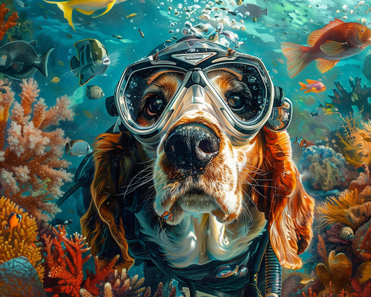 Scuba Bassett Hound