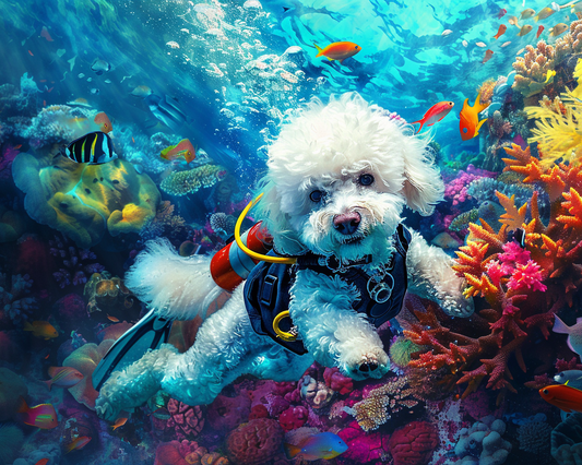 Scuba Bichon Frise