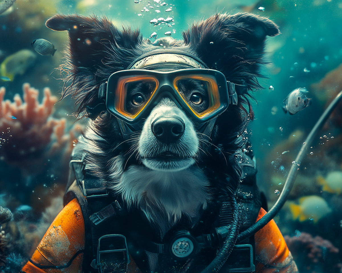 Scuba Border Collie