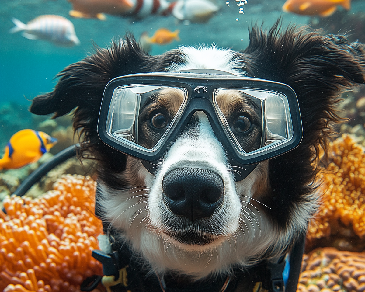 Scuba Border Collie