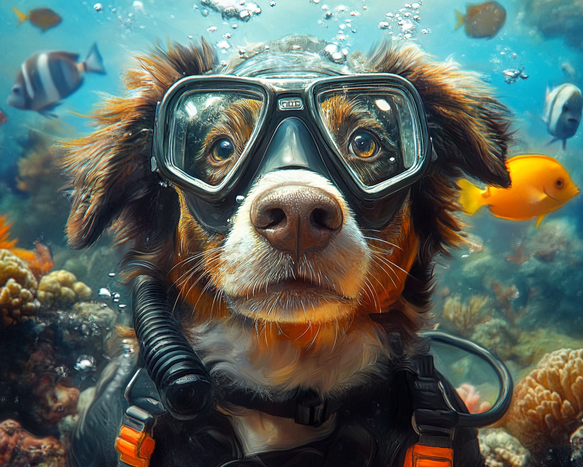 Scuba Border Collie