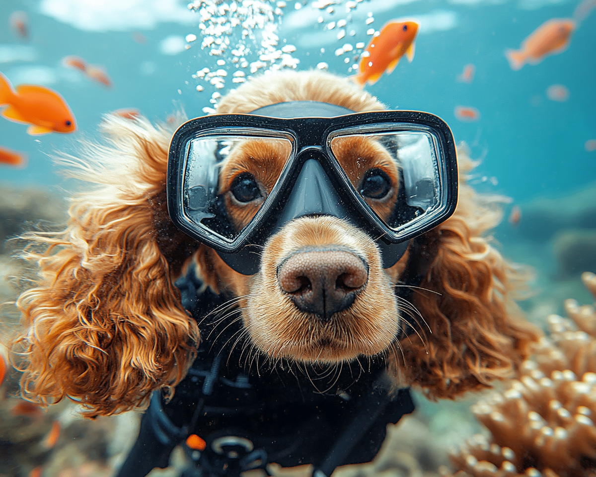 Scuba Cocker Spaniel