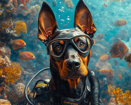 Scuba Doberman