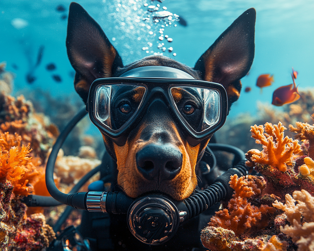 Scuba Doberman