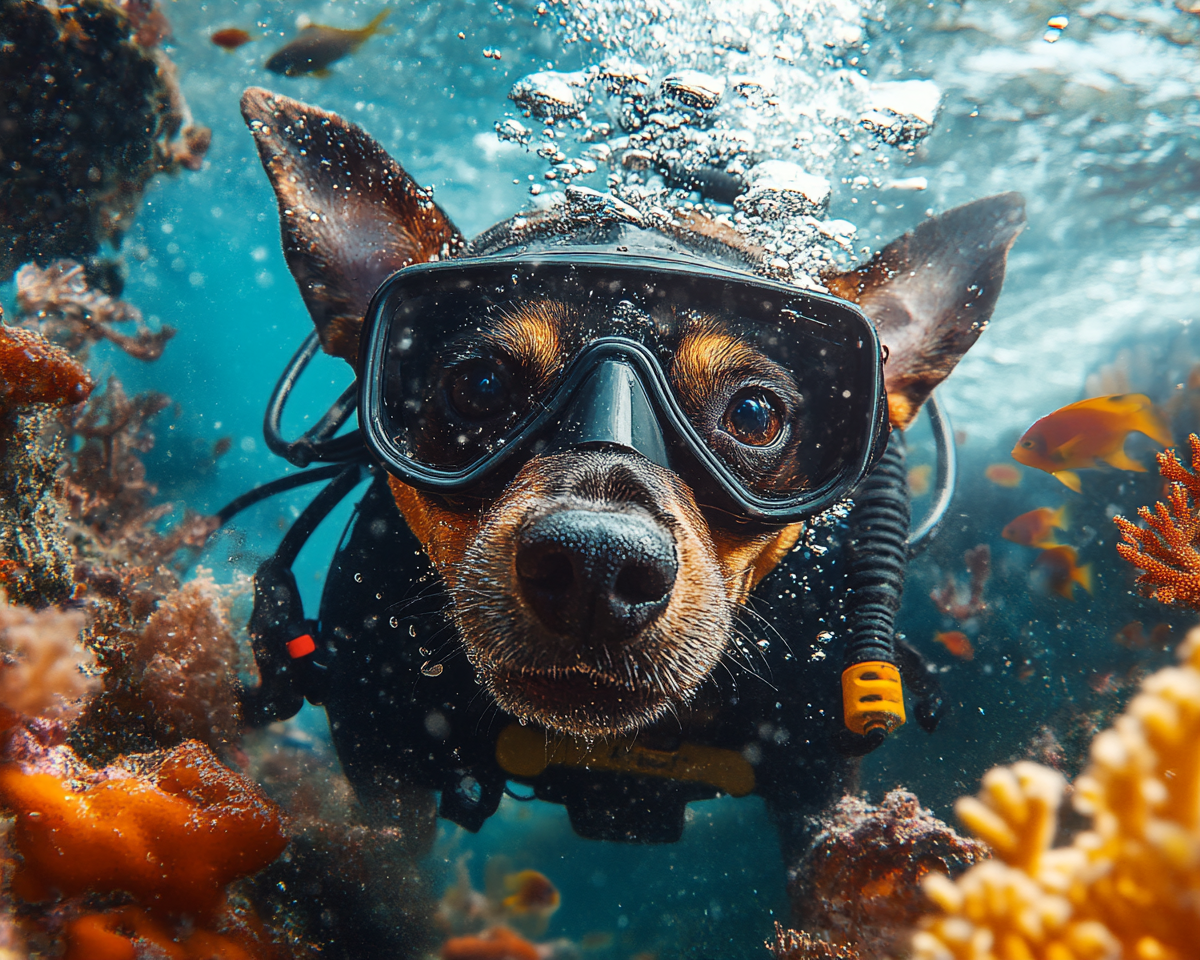 Scuba Doberman