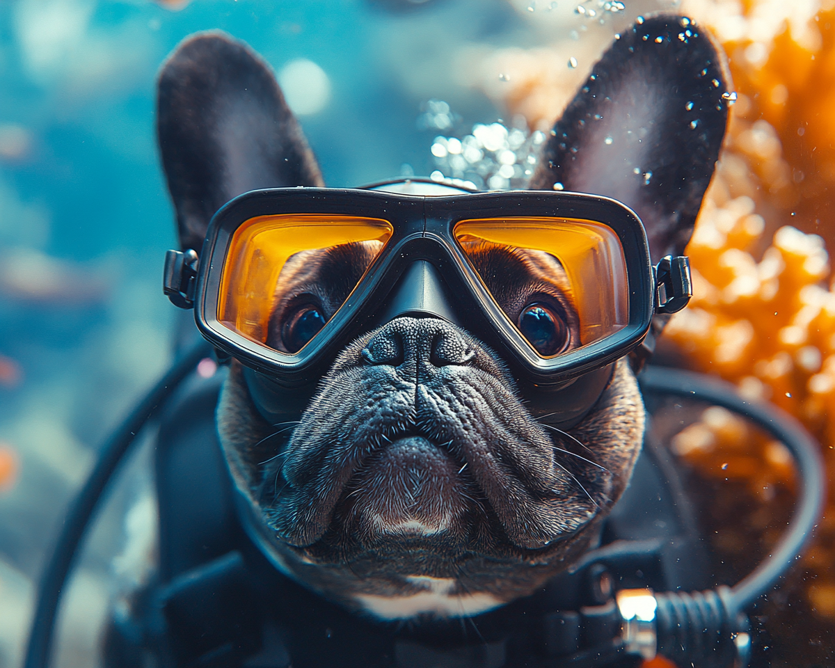 Scuba French Bulldog