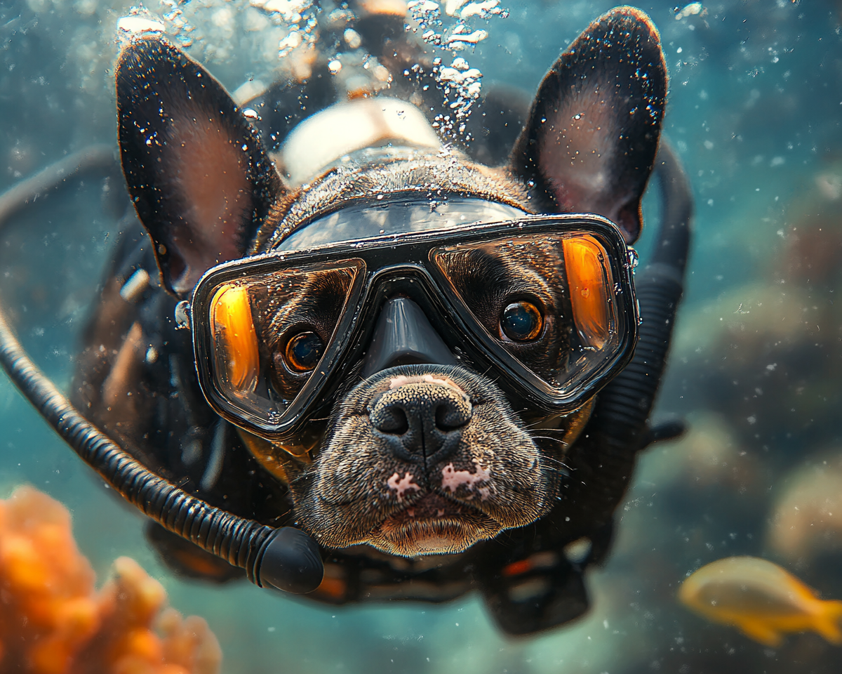 Scuba French Bulldog