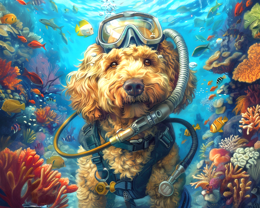 Scuba Golden Doodle