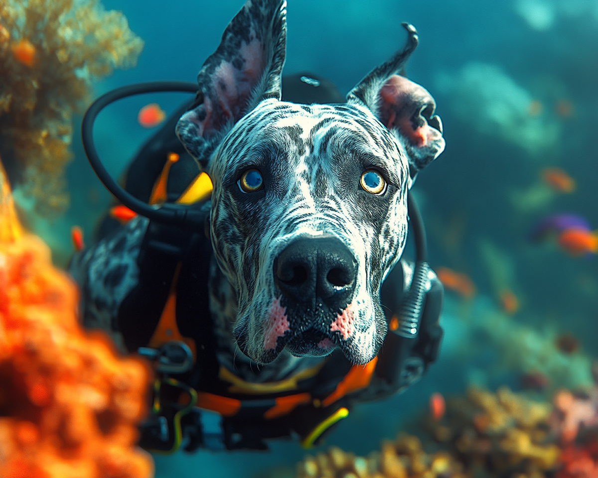 Scuba Great Dane