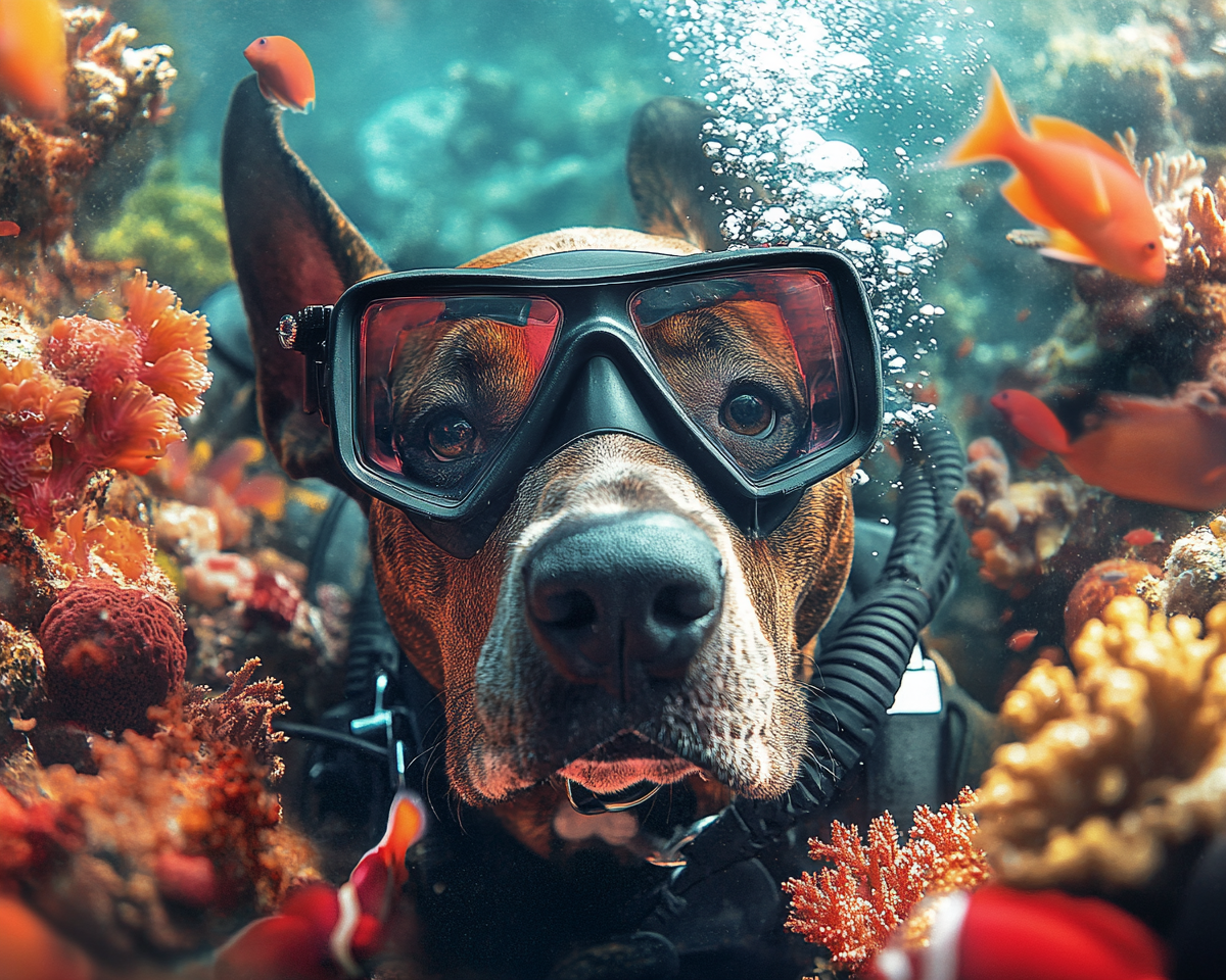 Scuba Great Dane