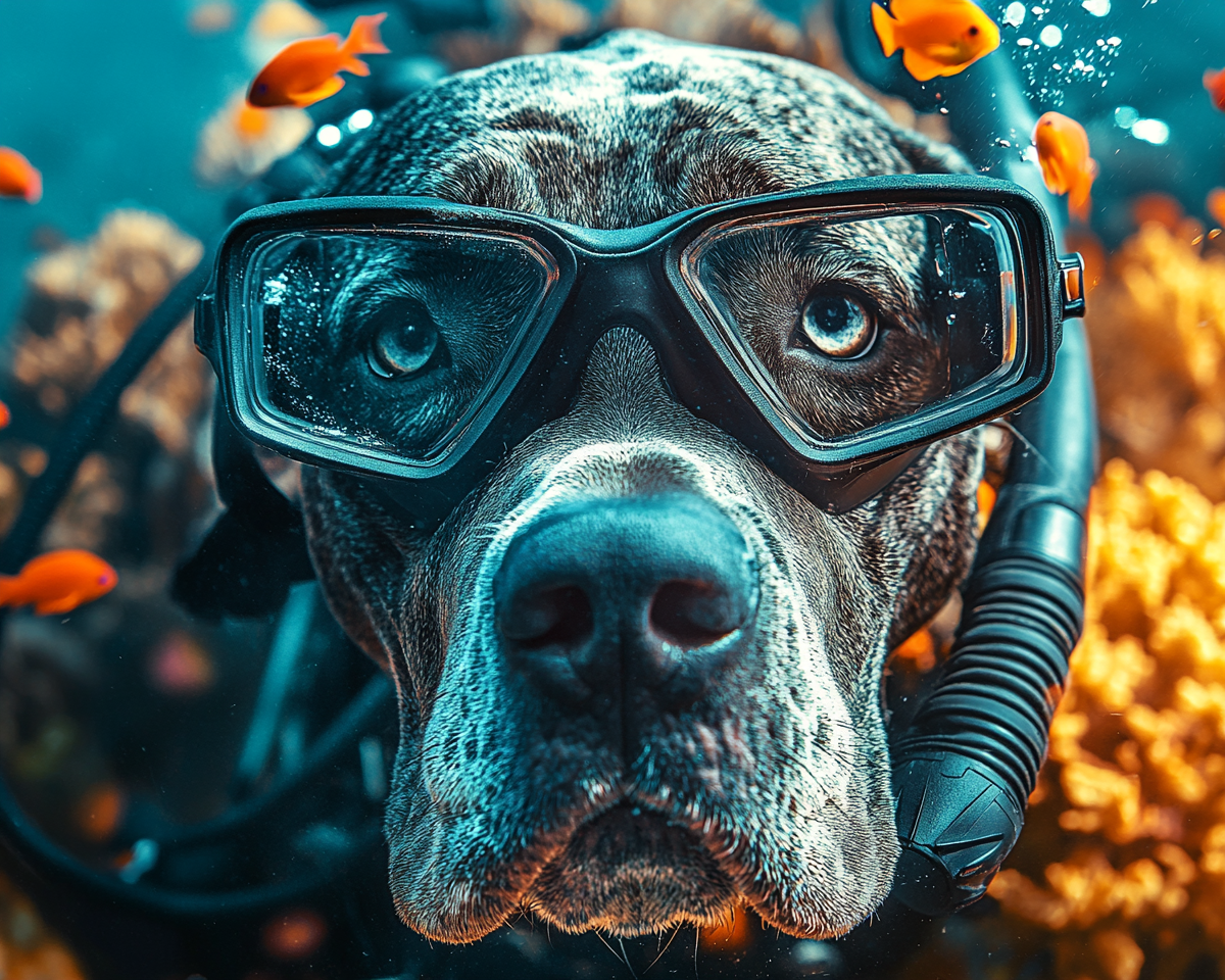 Scuba Great Dane