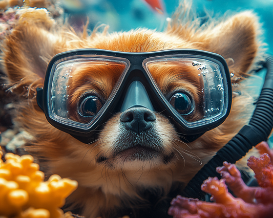 Scuba Pekingese