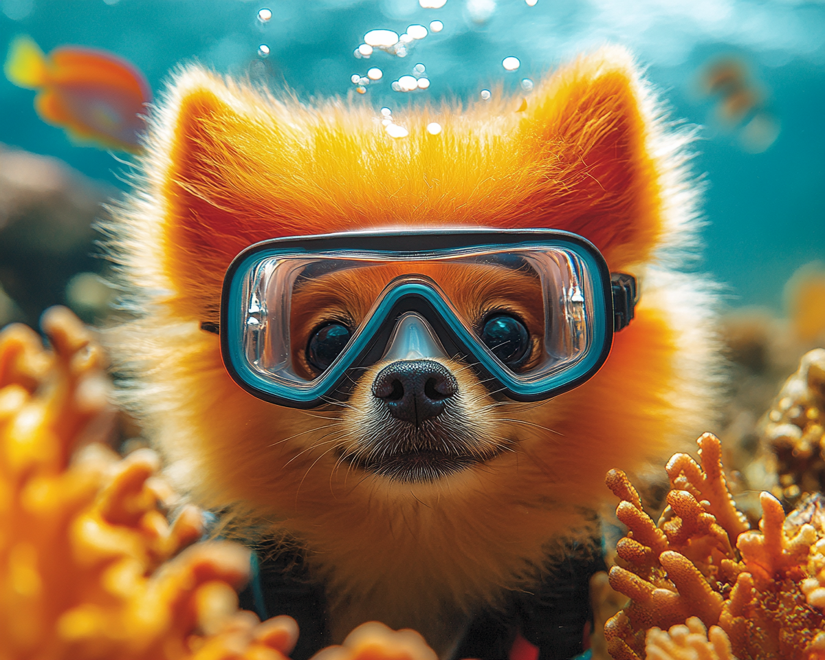 Scuba Pomeranian