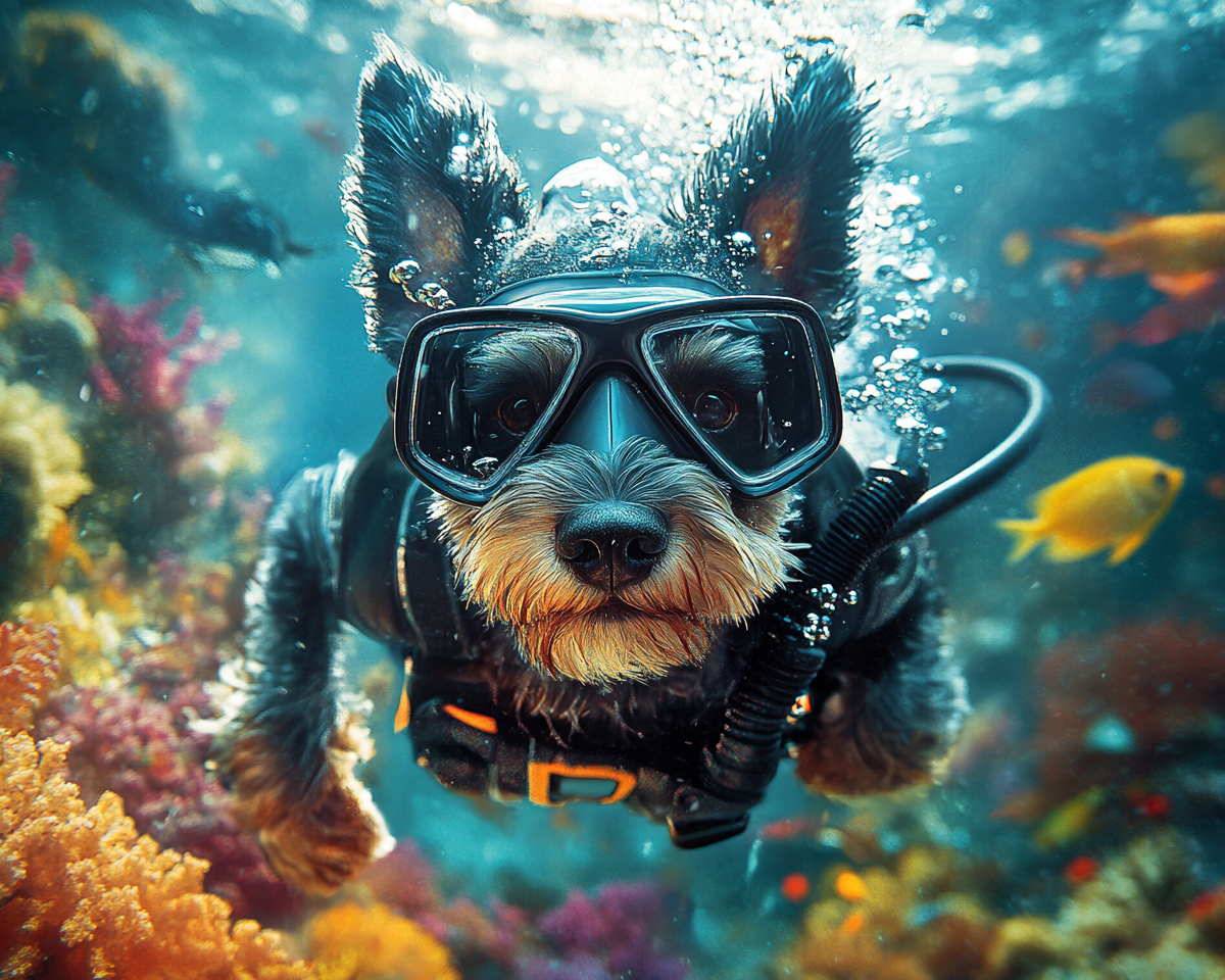 Scuba Scottish Terrier