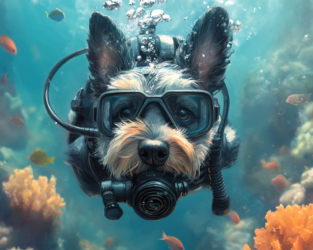 Scuba Scottish Terrier