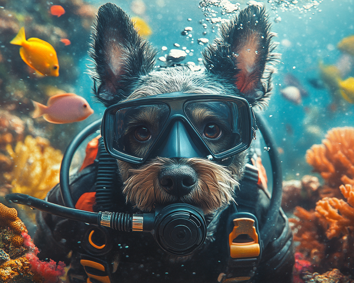 Scuba Scottish Terrier