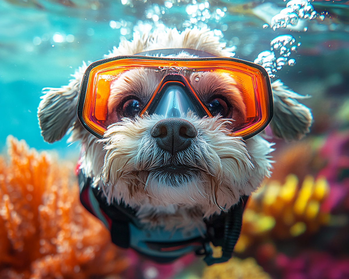 Scuba Shih Tzu