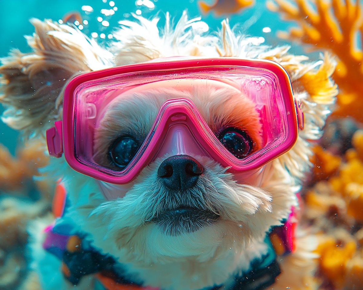 Scuba Shih Tzu